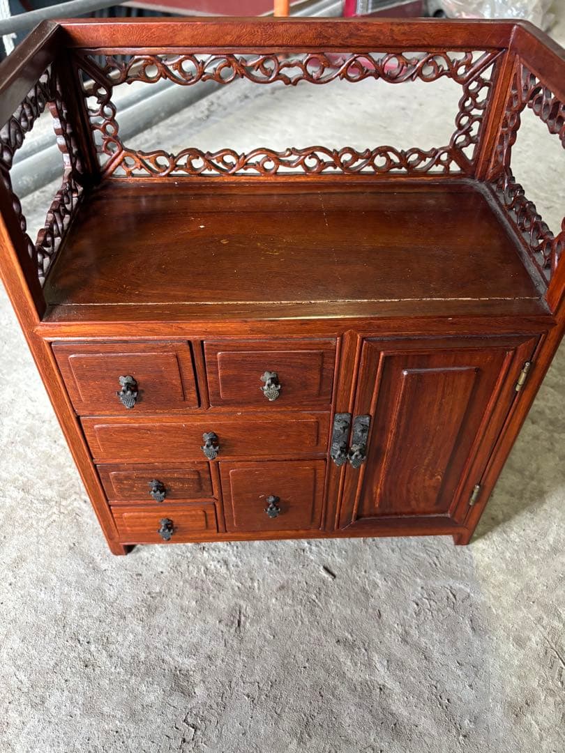 木製アンティーク家具 引き出し付き