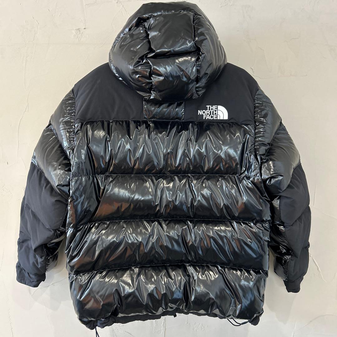 22AW ノースフェイスx シュプリームブラックダウンジャケット　コラボ