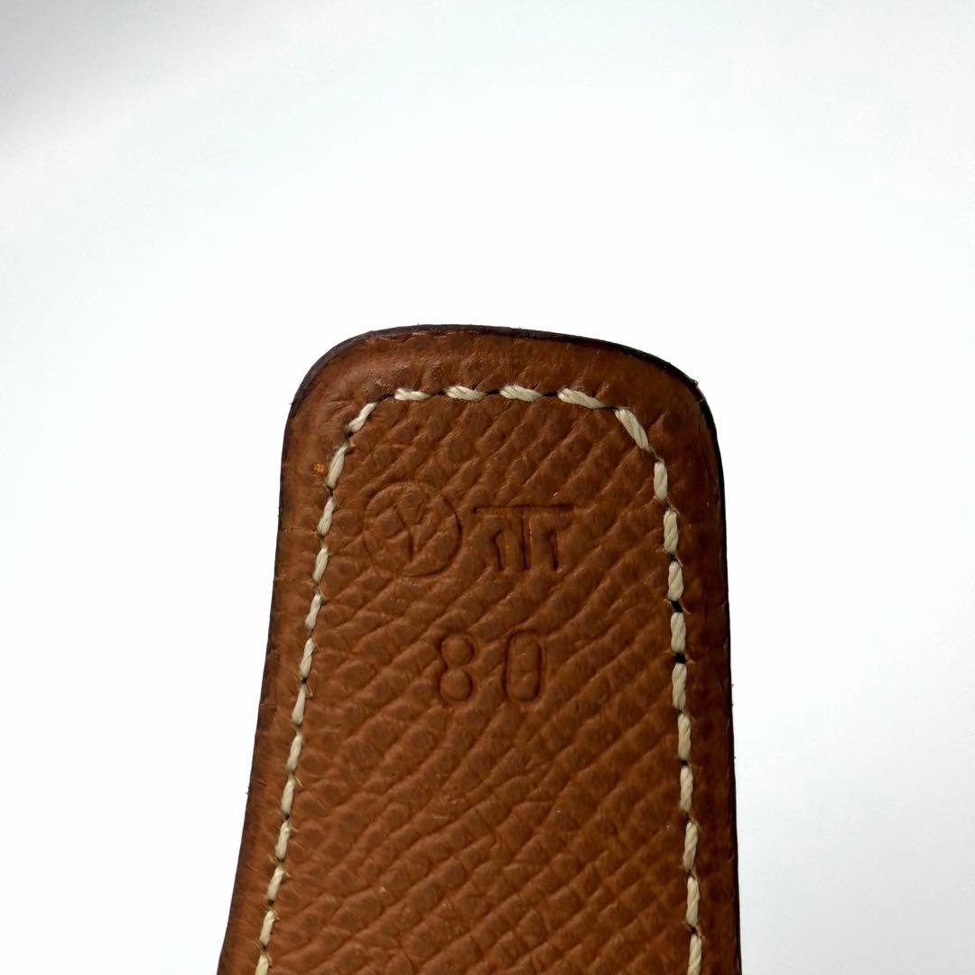 極美品✨HERMES エルメス ベルト ゴールド金具 黒