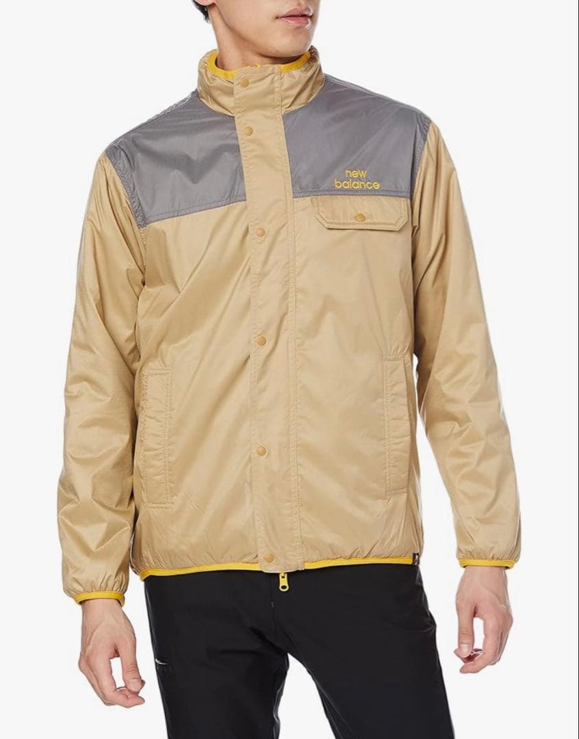 ニューバランス ゴルフ メンズ リップストップ×フリース リバーシブル ブルゾン