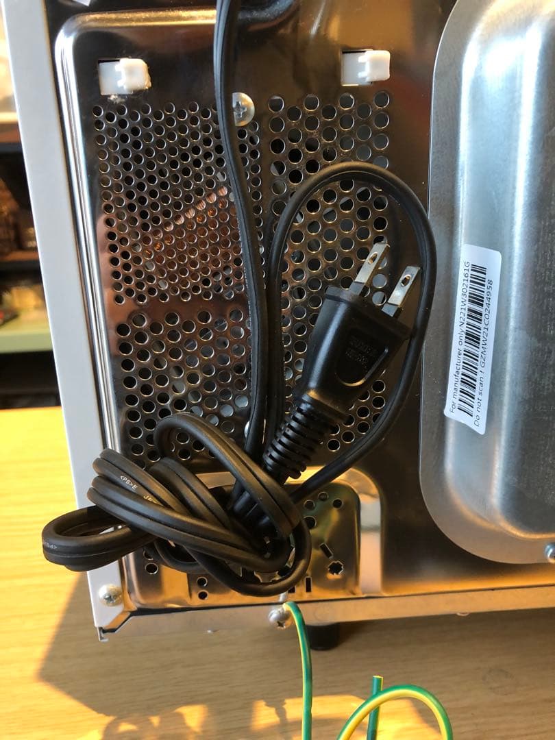 IRIS OHYAMA オーブンレンジ 2021年製　MO-F1805-W