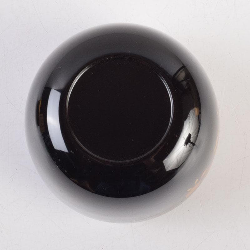 茶道具　加賀蒔絵師　中村孝也作　桜蒔絵　中棗　共箱　V　9196