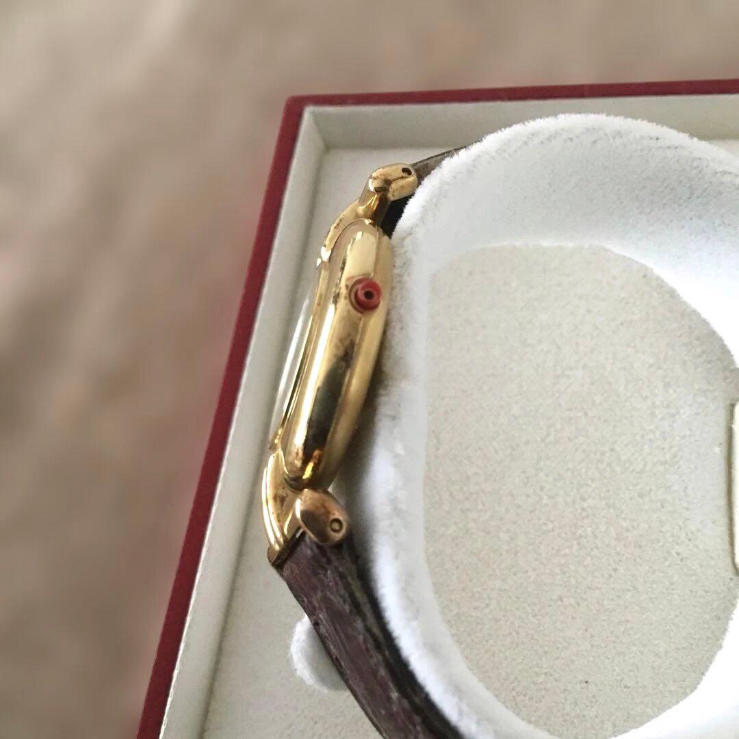 ジャンク品　Cattier カルティエ　レディース腕時計ヴィンテージマストコリゼ