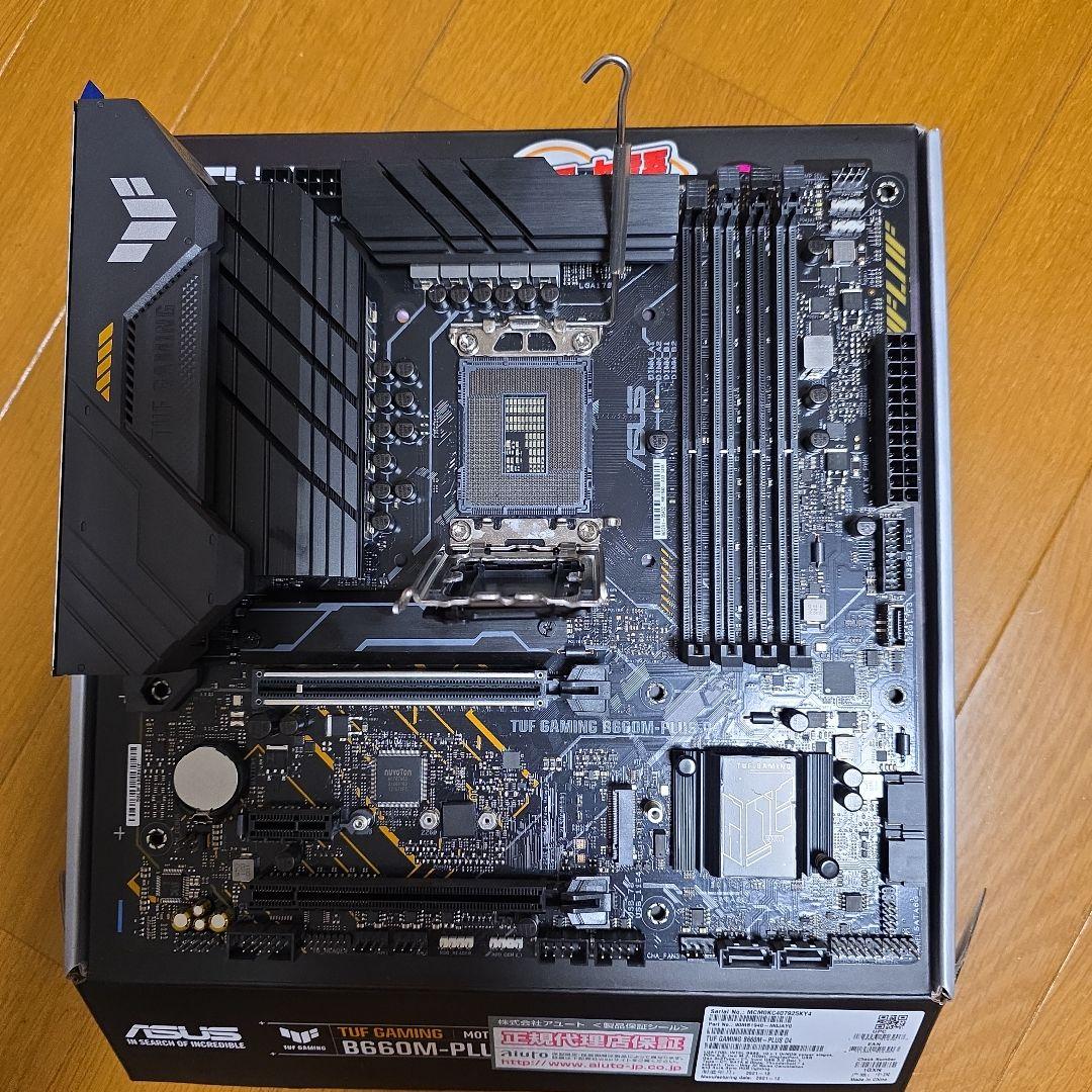 【ジャンク】ASUS TUF GAMING B660M-PLUS D4