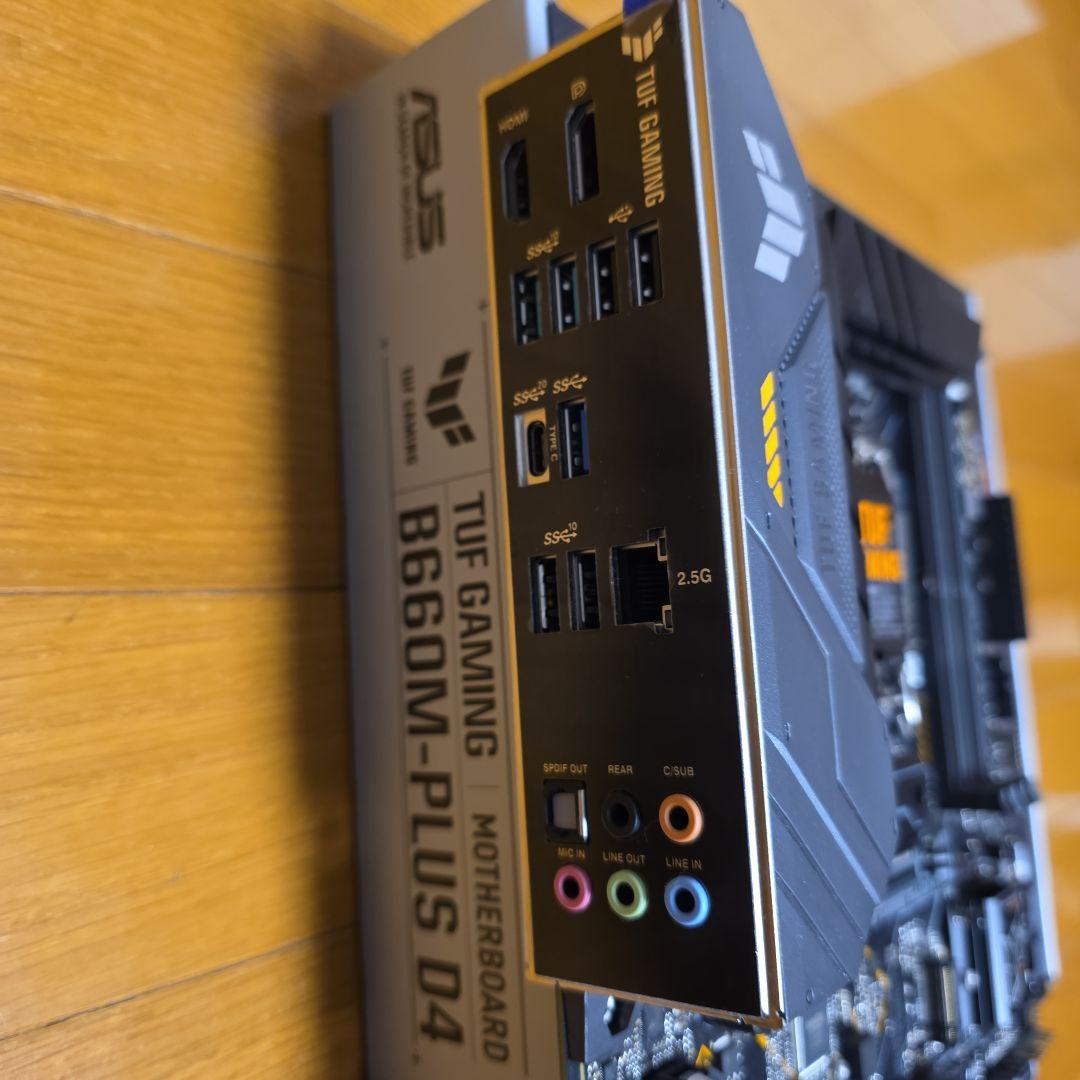 【ジャンク】ASUS TUF GAMING B660M-PLUS D4