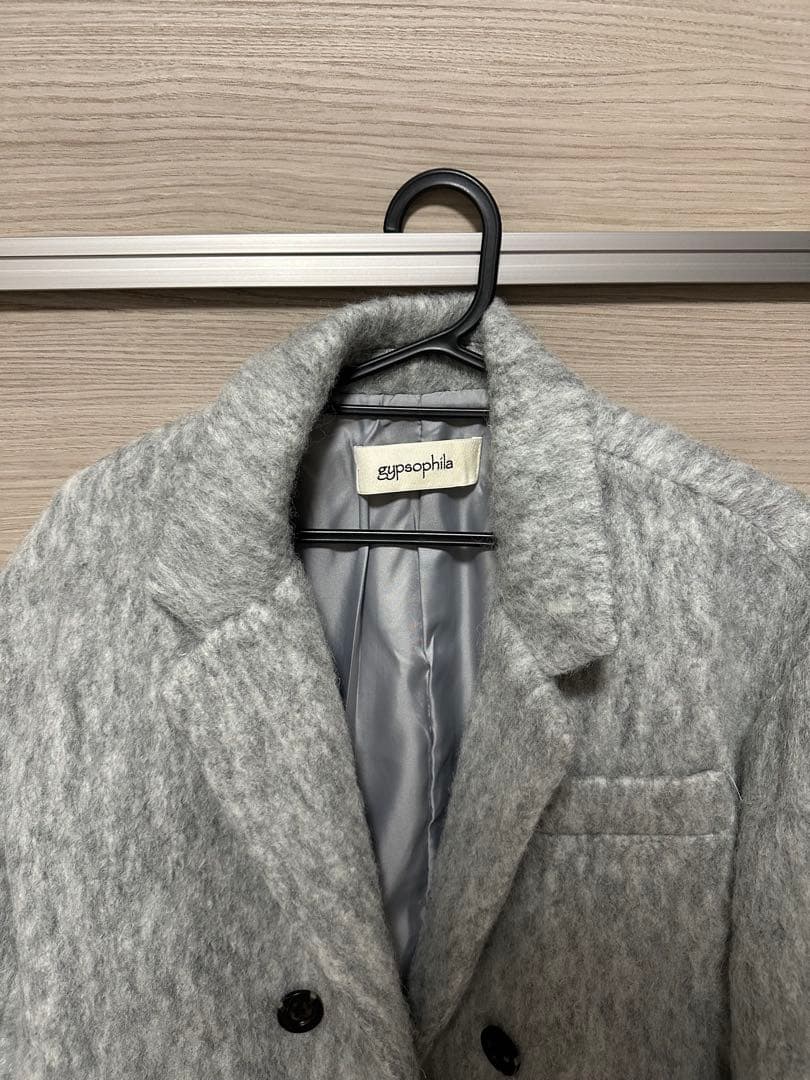 gypsophila ミドル丈オーバーサイズシャギーコート