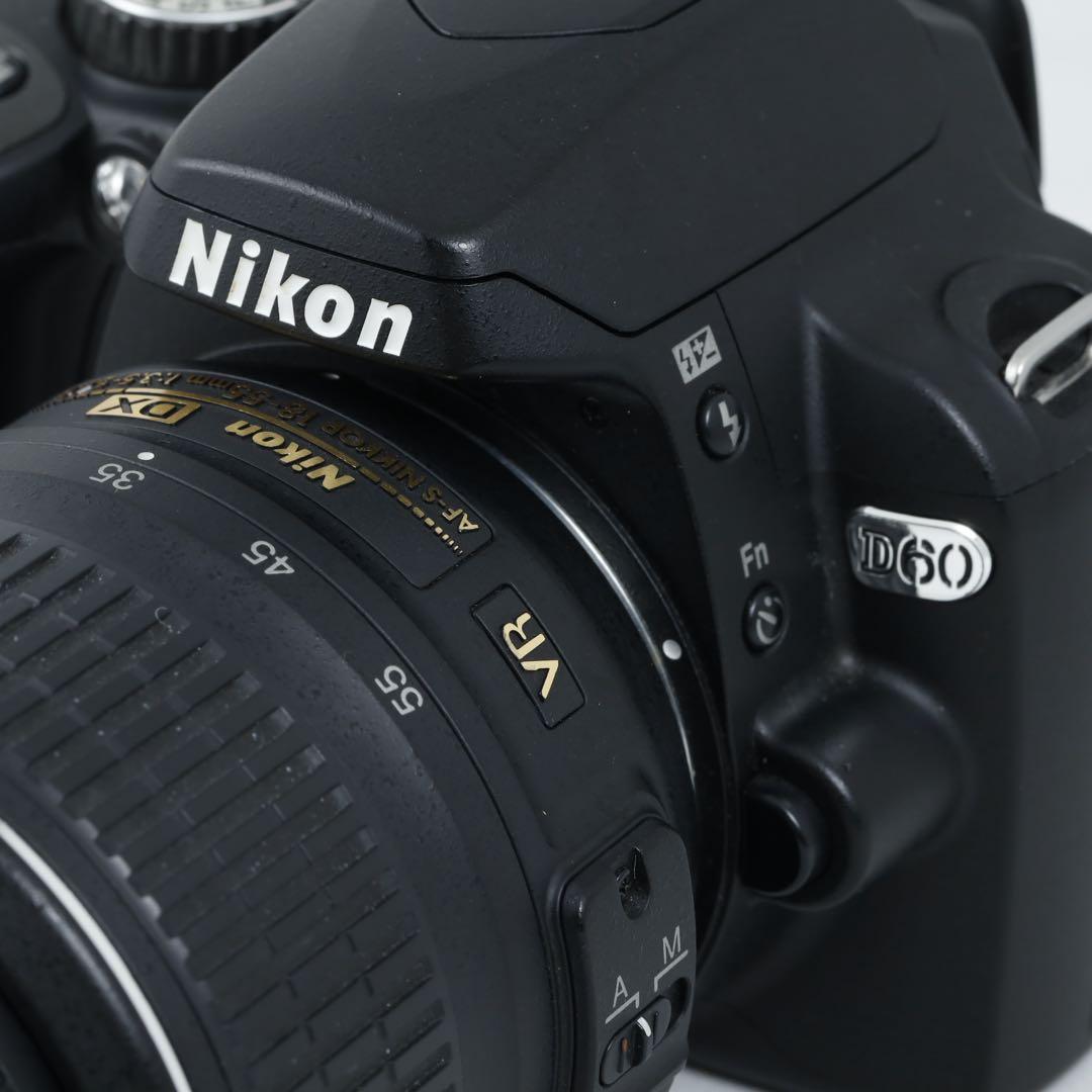 200★ 初心者 デジタル一眼レフ ★NIKON ニコン★D60 ★スマホ転送