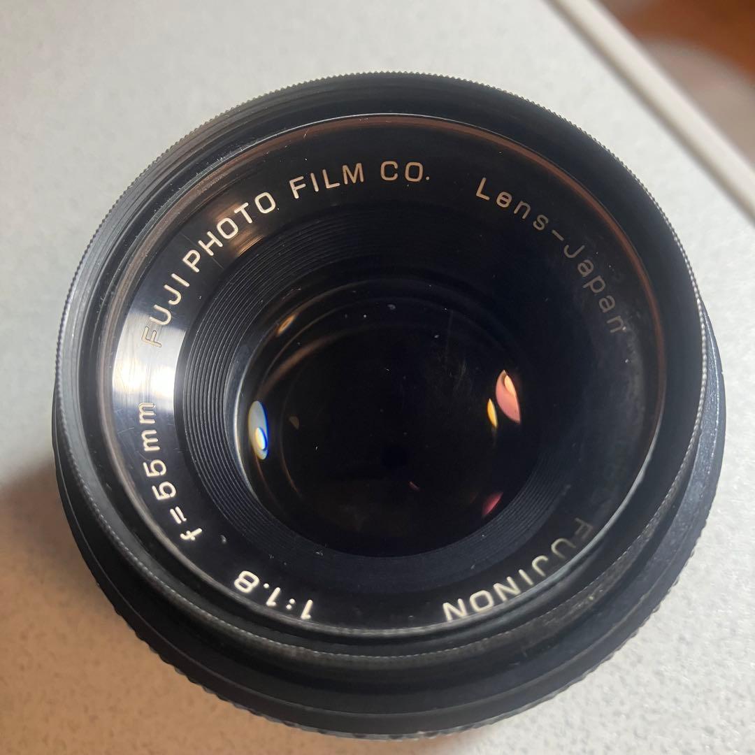 FUJICA 一眼レフフィルムカメラ ST801 + 望遠レンズ + ストロボ