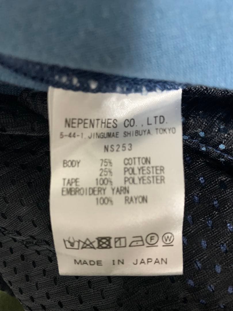 【Needles】TRACK PANT - VELOUR (Navy/Blue)