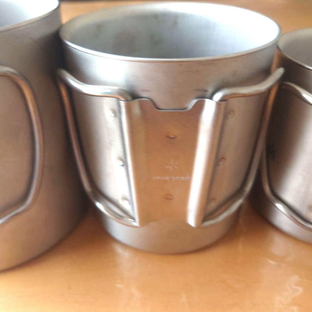 スノーピーク チタンダブルマグ 600 450 300 220