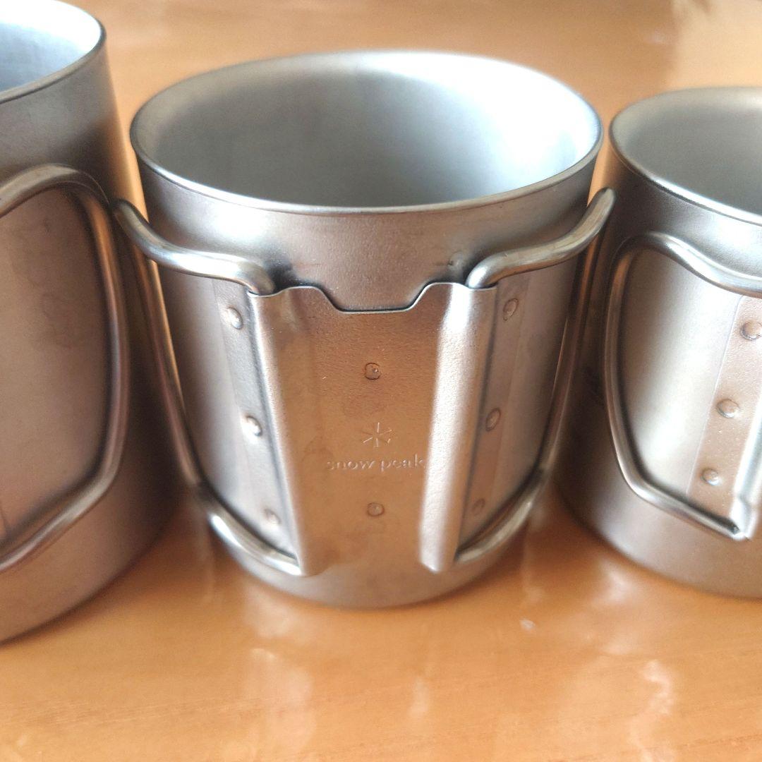 スノーピーク チタンダブルマグ 600 450 300 220