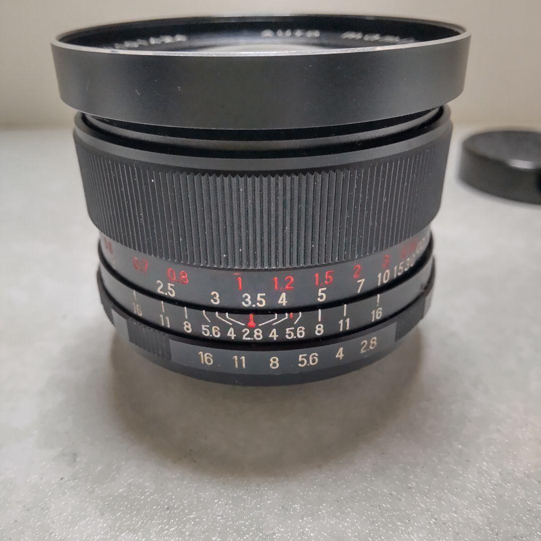AUTO mamiya sekor F2.8 28㎜ M42マウント レンズ