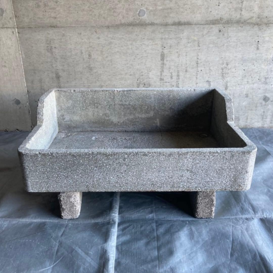 ガーデンシンク 流し台 手洗い 洗面 大型 コンクリート 園芸 シャビー レトロ