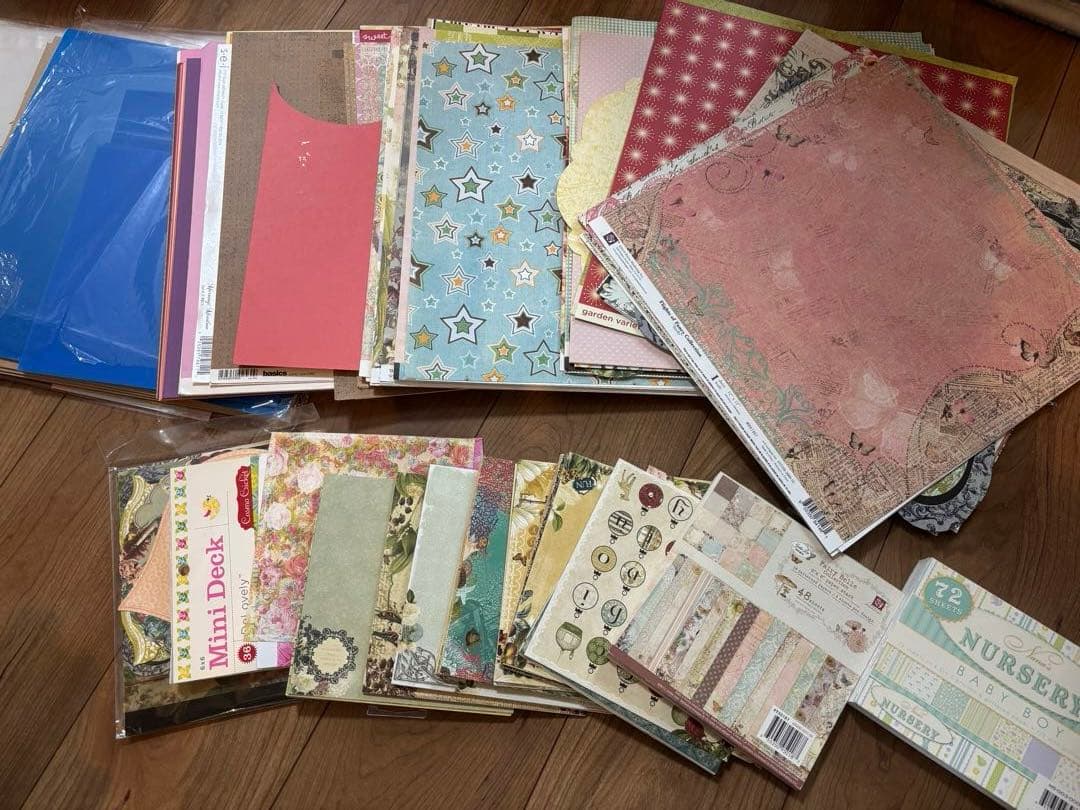 スクラップブッキング素材大量セット