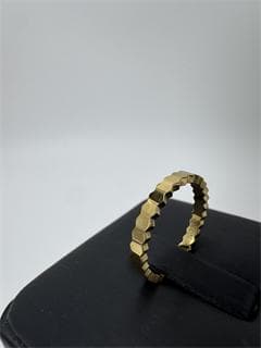 《日本製18金》K18ゴールド 六角形リング1.26g 9号 即日発送