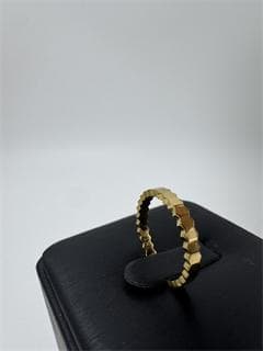 《日本製18金》K18ゴールド 六角形リング1.26g 9号 即日発送