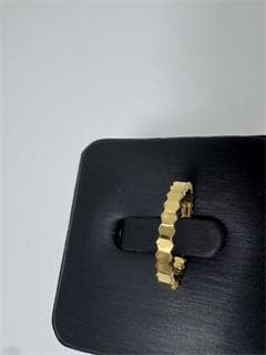 《日本製18金》K18ゴールド 六角形リング1.26g 9号 即日発送