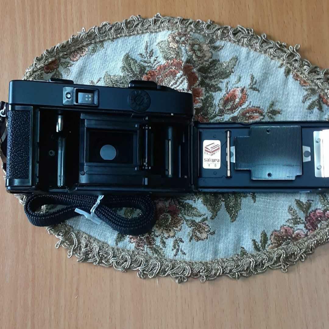 KONICA C35 EF ブラックコンパクトフィルムカメラ