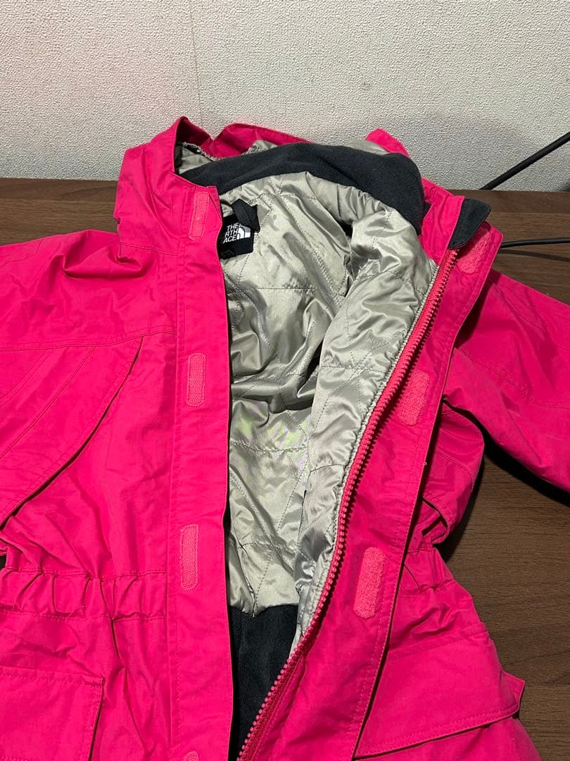 かわいい ノースフェイス ジュニア ジャンプスーツ 110cm おまけ付