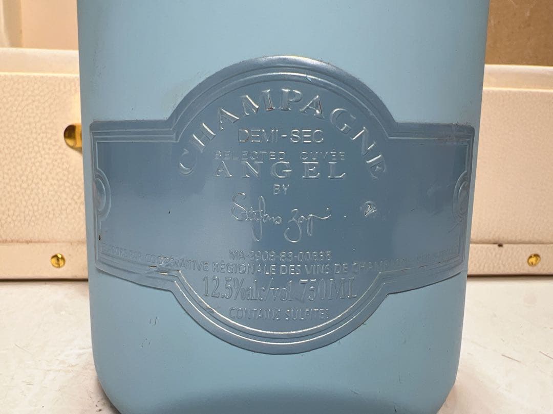 エンジェル シャンパン ロゼ 白と青 箱付き（2セット）