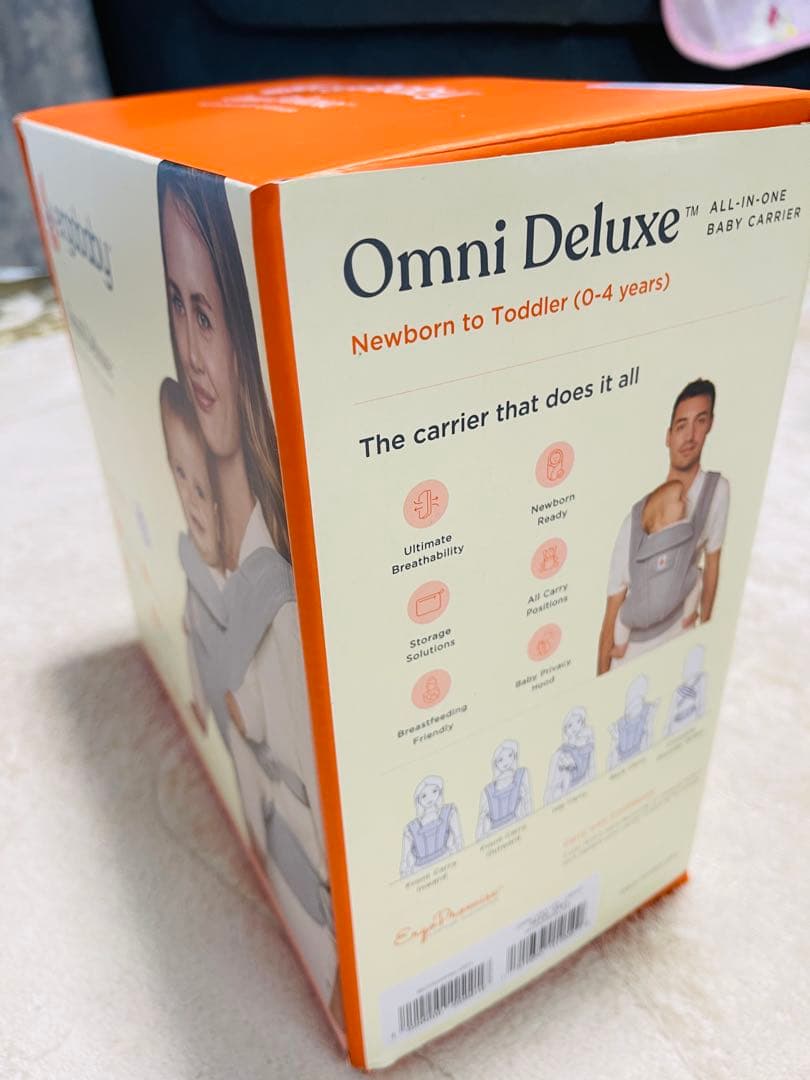 【新品】Ergobaby(エルゴベビー)OMNI Deluxe Mesh抱っこ紐