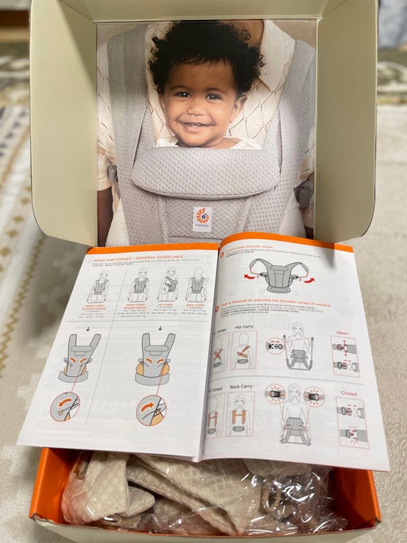 【新品】Ergobaby(エルゴベビー)OMNI Deluxe Mesh抱っこ紐