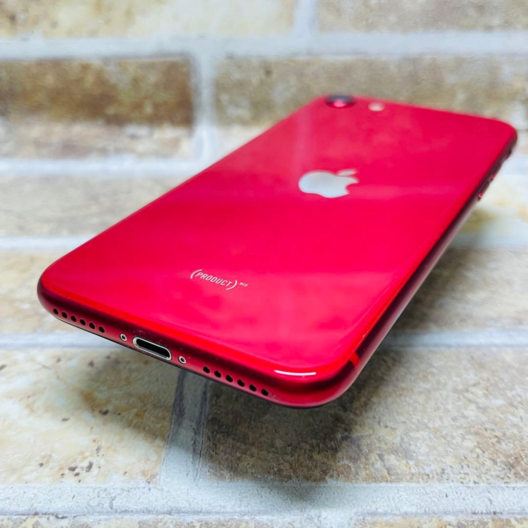 SIMフリー iPhoneSE2 64GB レッド 新品電池