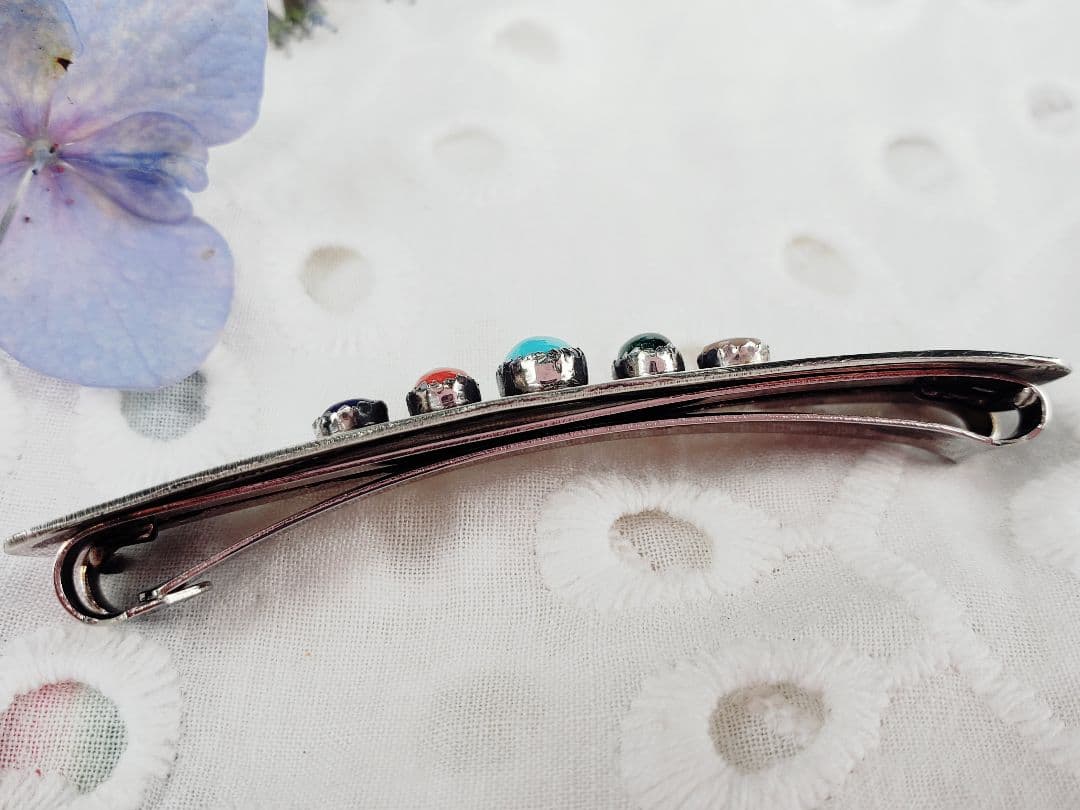 インディアンジュエリー　シルバー925 ナバホ　ターコイズ　ラピスラズリー　珊瑚