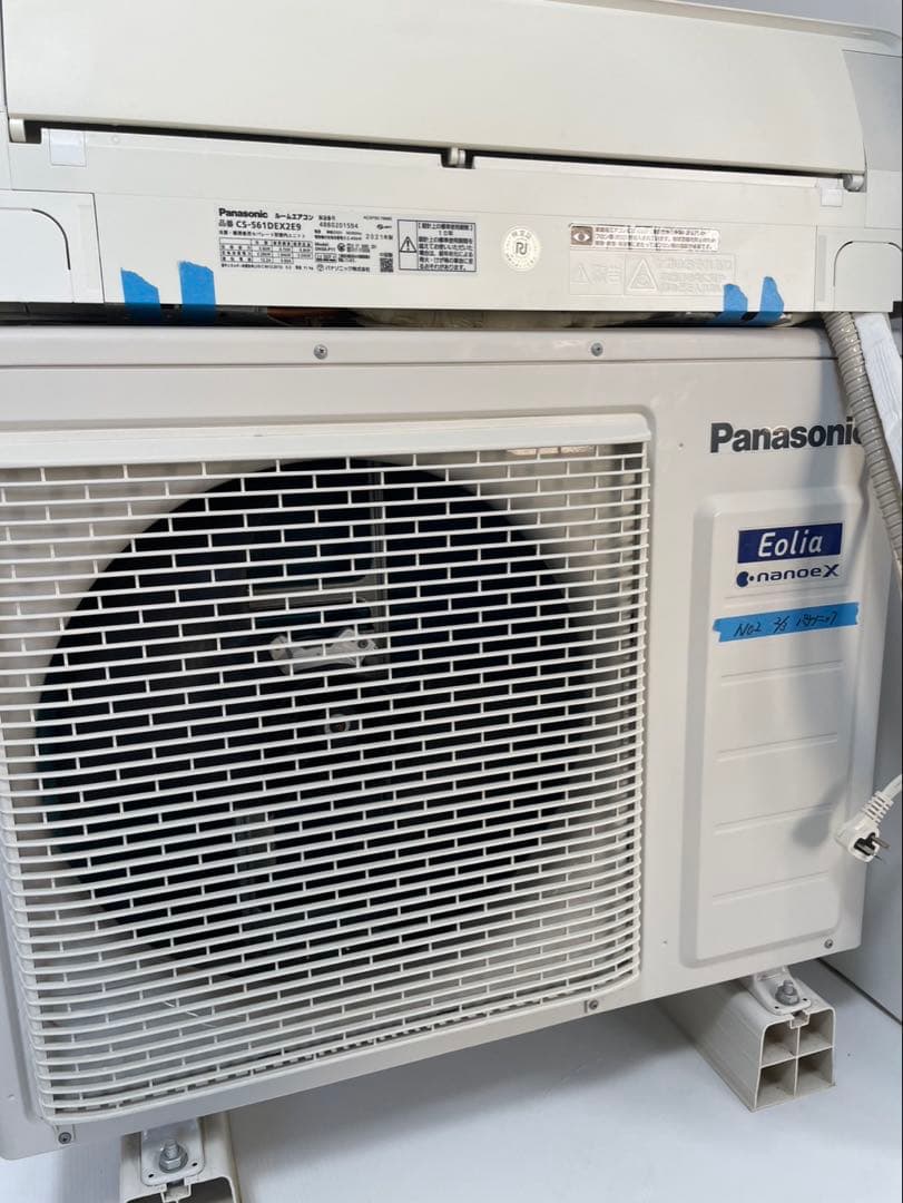 【2021年製】Panasonicエアコン 18畳用 【プロ洗浄済/送料込】
