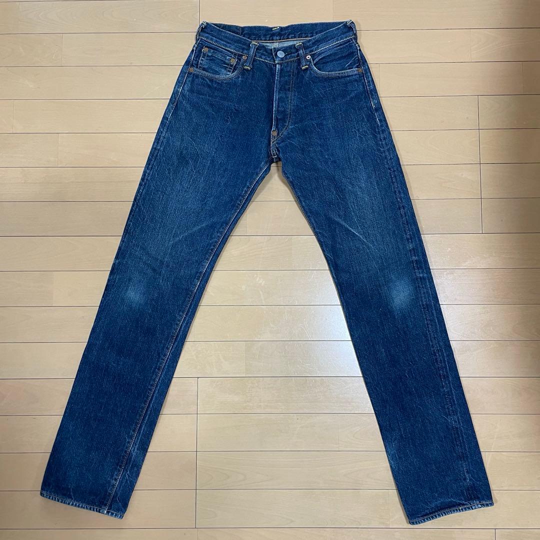 EVISU No.1 Lot.2000 W30×35 ホワイト大黒　日本製カモメ