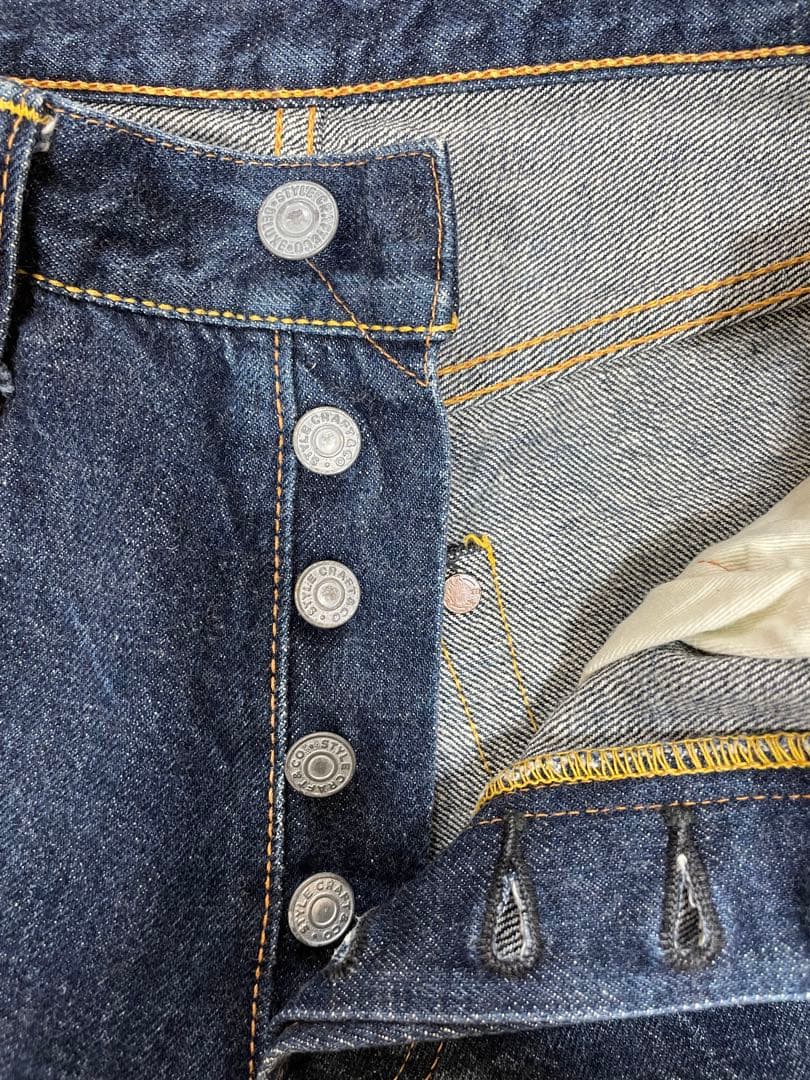 EVISU No.1 Lot.2000 W30×35 ホワイト大黒　日本製カモメ