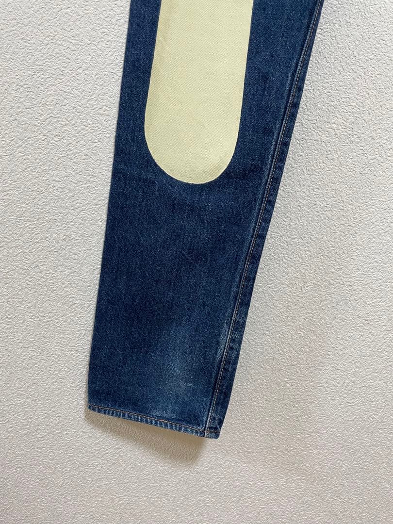 EVISU No.1 Lot.2000 W30×35 ホワイト大黒　日本製カモメ