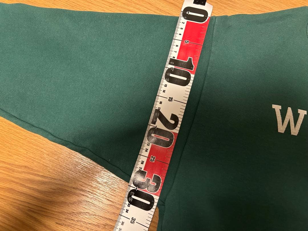 WTAPS スウェット　刺繍ロゴ　COTTON