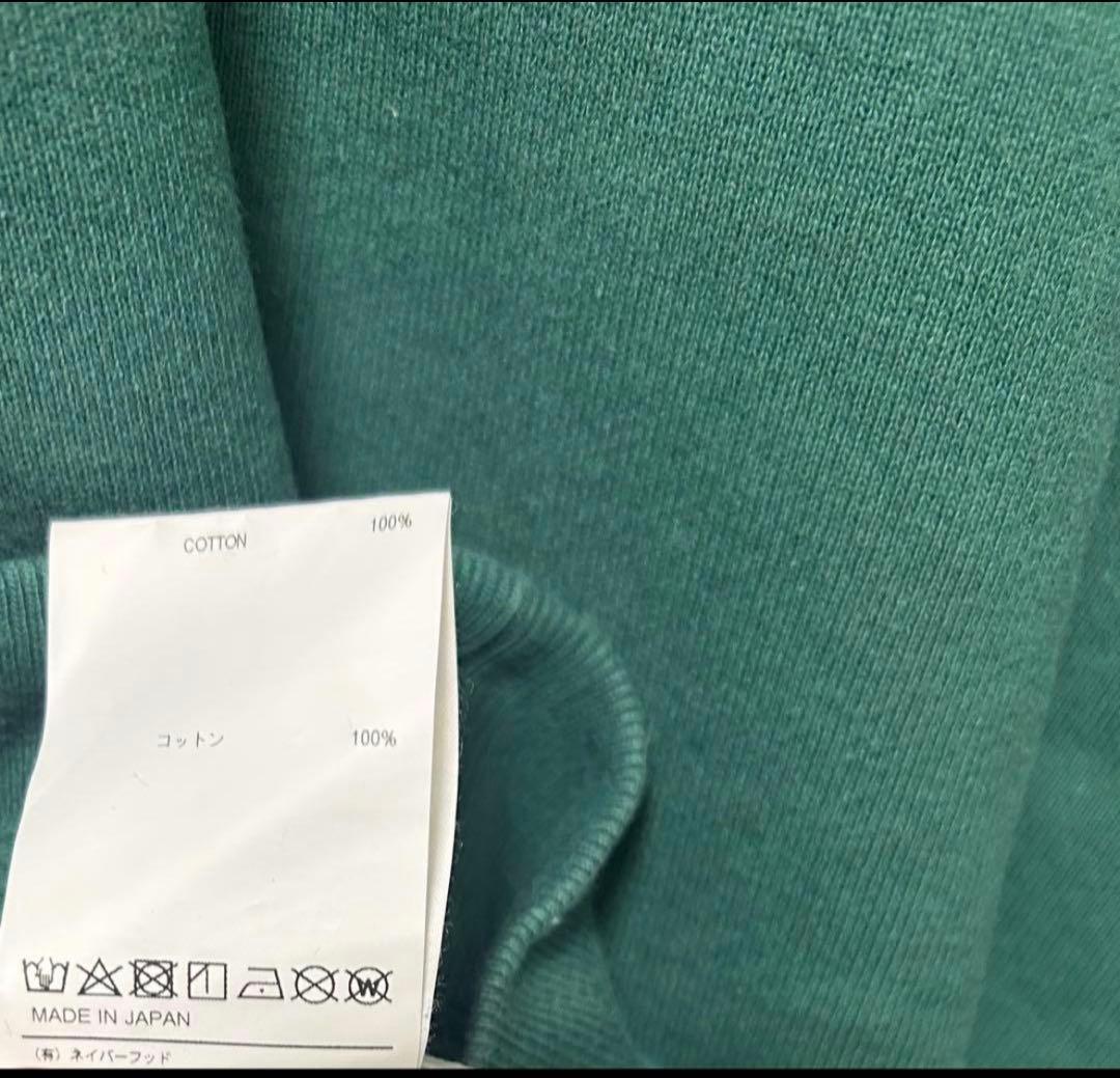 WTAPS スウェット　刺繍ロゴ　COTTON