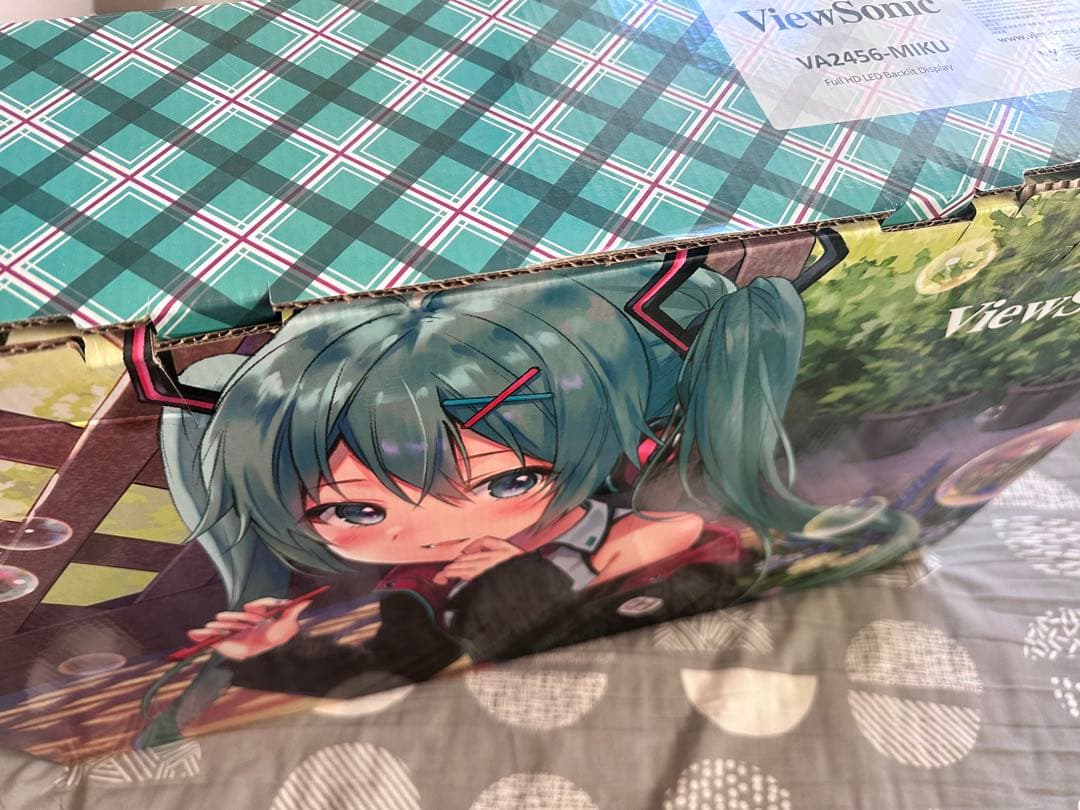 ViewSonic VA2456-MIKU 24インチディスプレイ