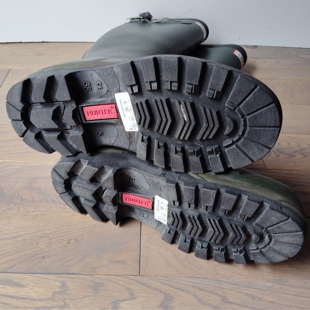 【新品未使用】　ＨＵＮＴＥＲ　ハンターレインブーツ
