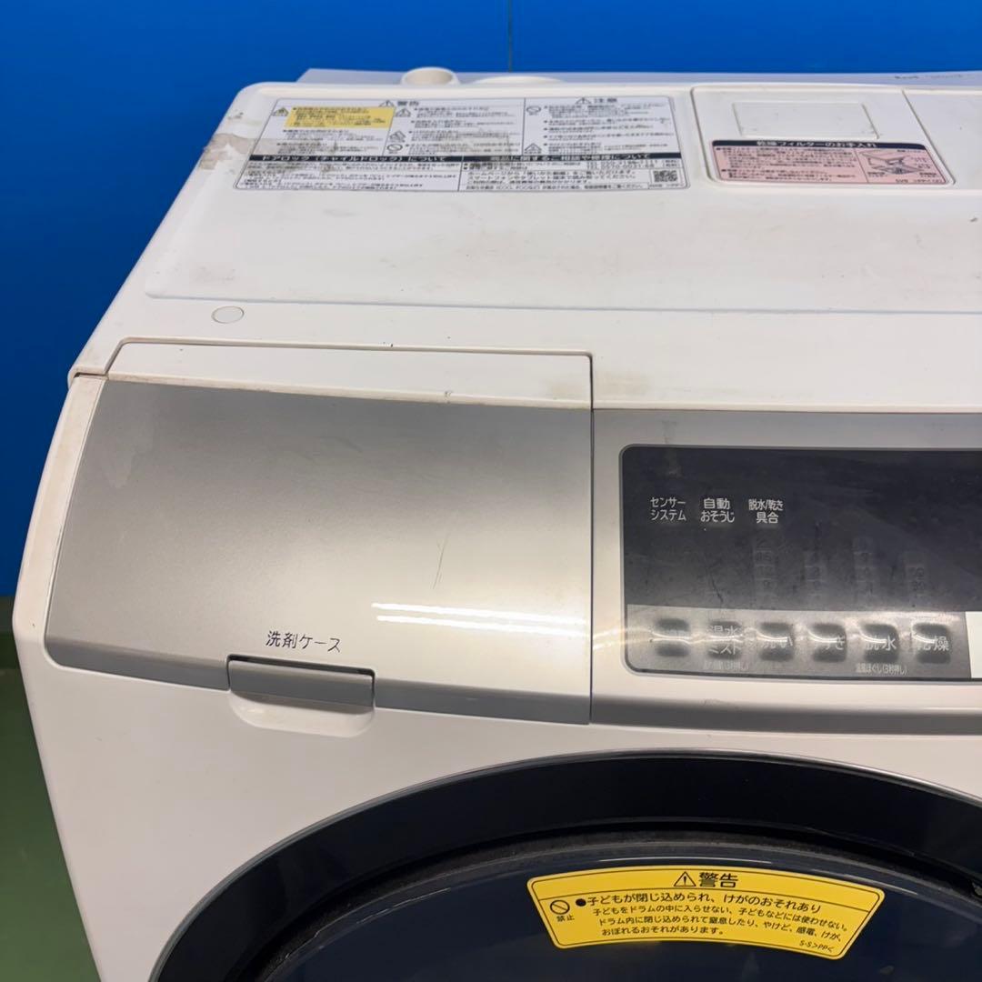 588 今だけ6ヶ月保証　ドラム式洗濯機　ヒートポンプ　11キロ　6キロ　左開き