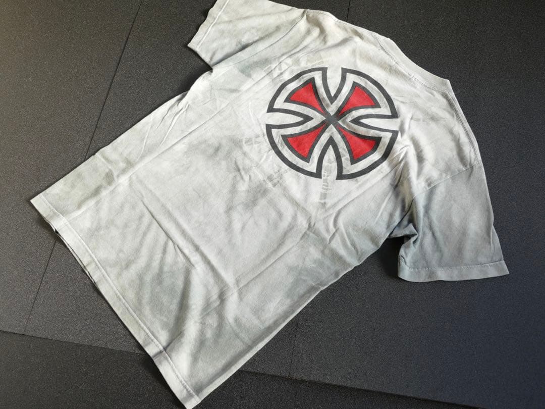 90s Old skate independent NHSタグ タイダイ