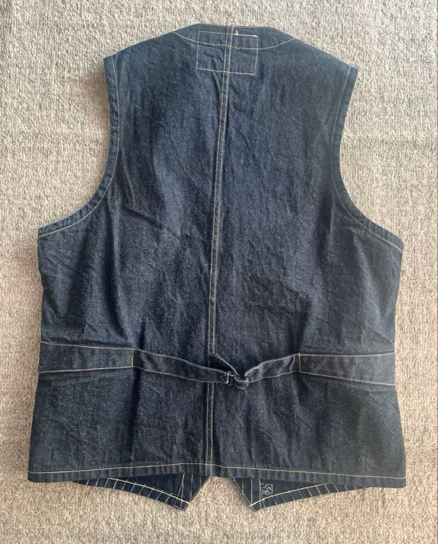 SUGAR CANE ウォバッシュベスト サイズ40