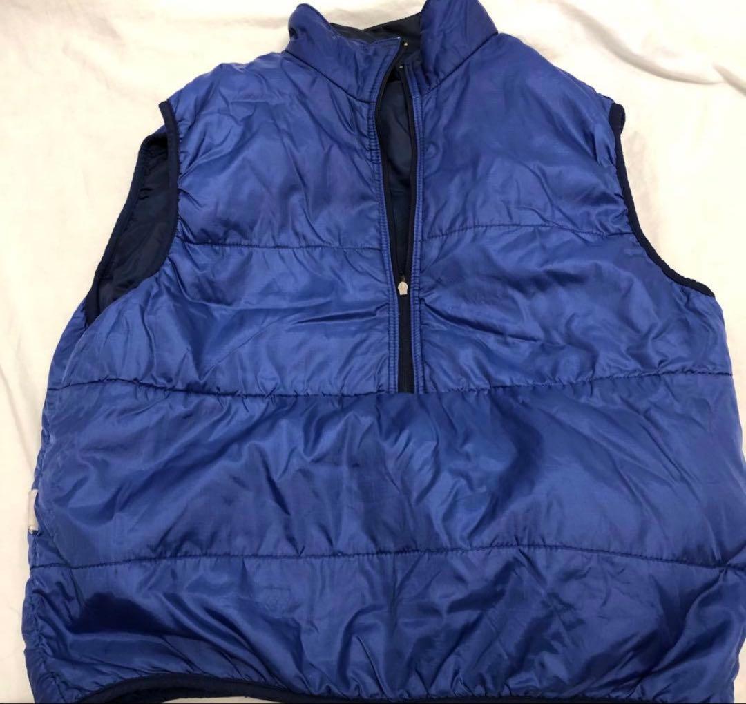 パタゴニアパフボールベスト　ヴィンテージ1997年製　黒紺メイドインUSA