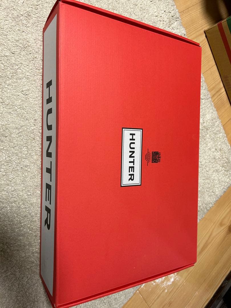 さ*ゃ様 HUNTER レインブーツ 新品未使用 23.5〜24㎝ ブラック