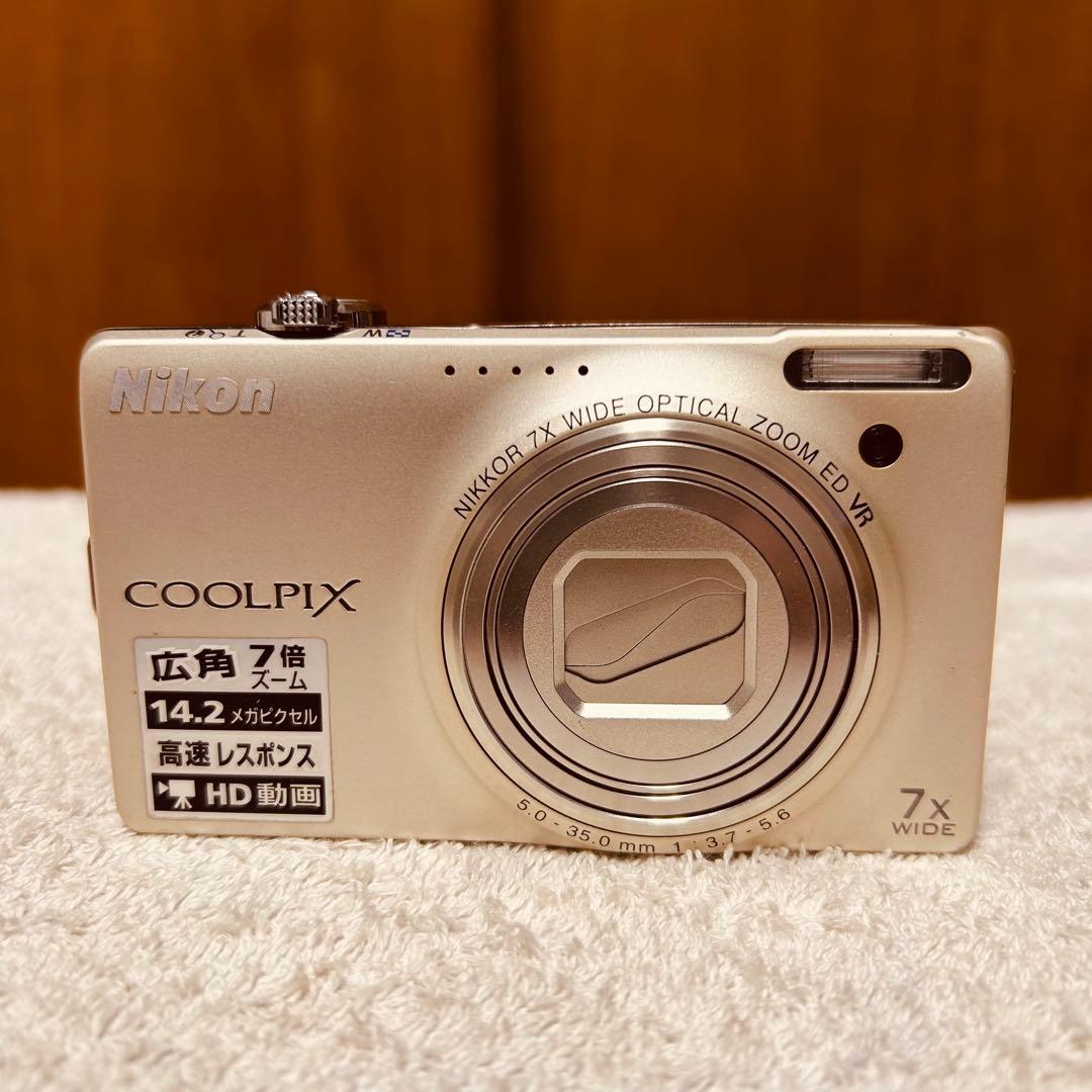 Nikon ニコン COOLPIX クールピクス S6000 オールドデジカメ