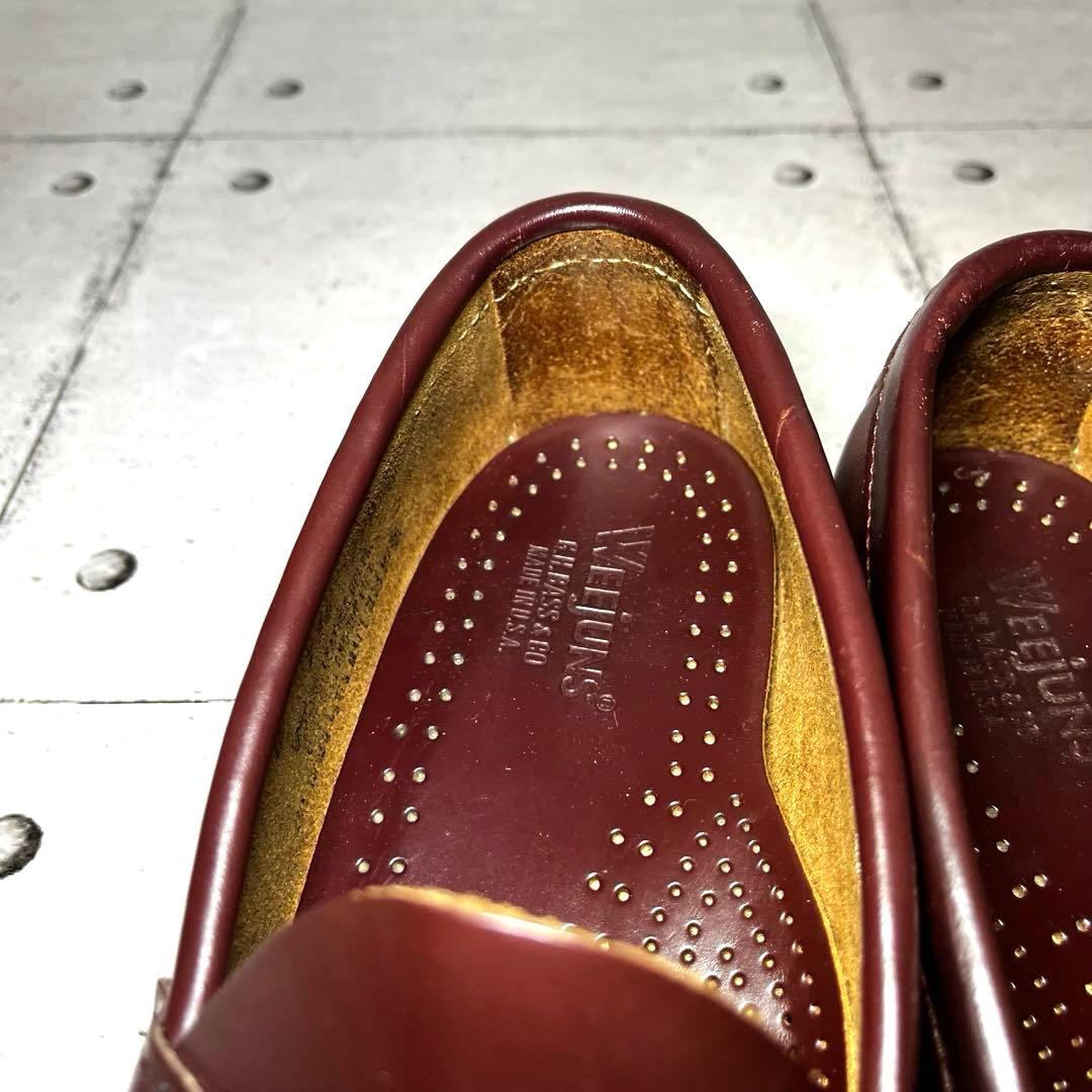 【ウィージャンズ】ジーエイチバスカンパニー ペニーローファー♡バーガンディ7.5