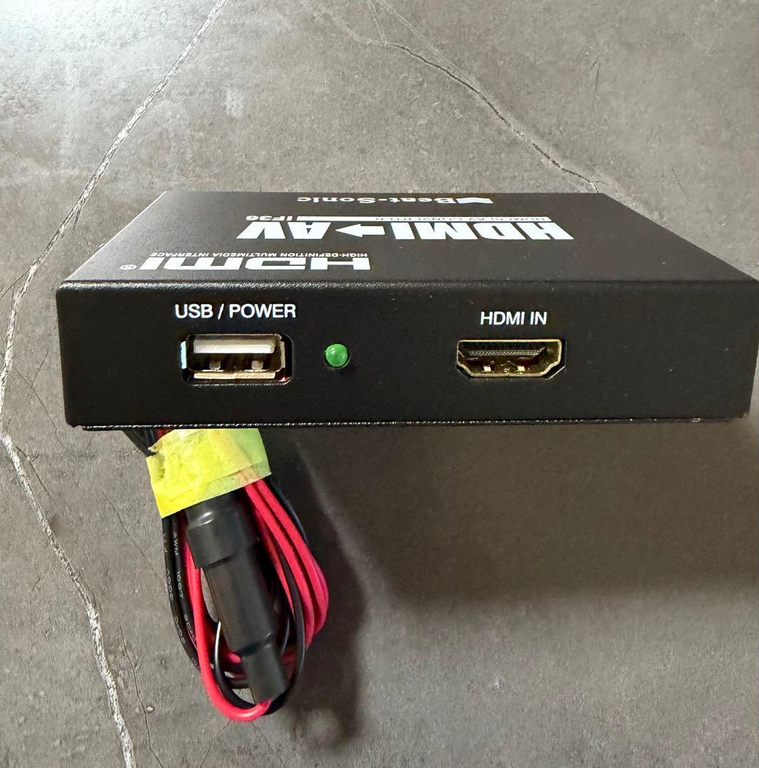 Beat-Sonic HDMI to AV 変換アダプター IF36