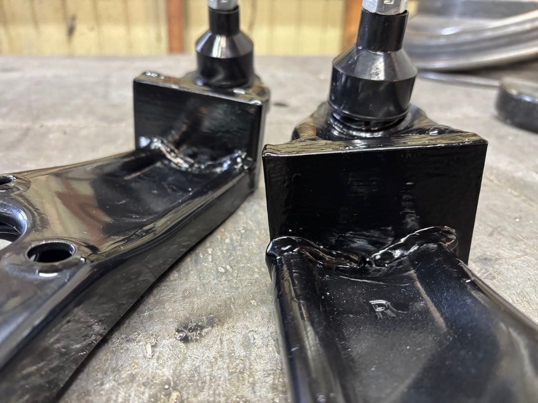 加工ロアアーム　ダイハツ　ムーブ　タント　コンテ　ココア　上げ加工