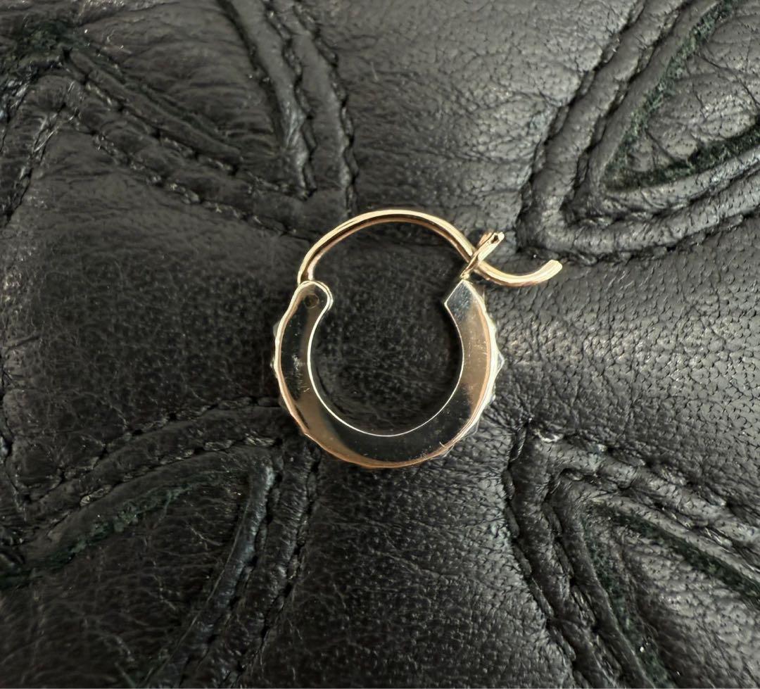 【新品未使用品】 クロムハーツ タイニーTFPパンクフープピアス 片耳