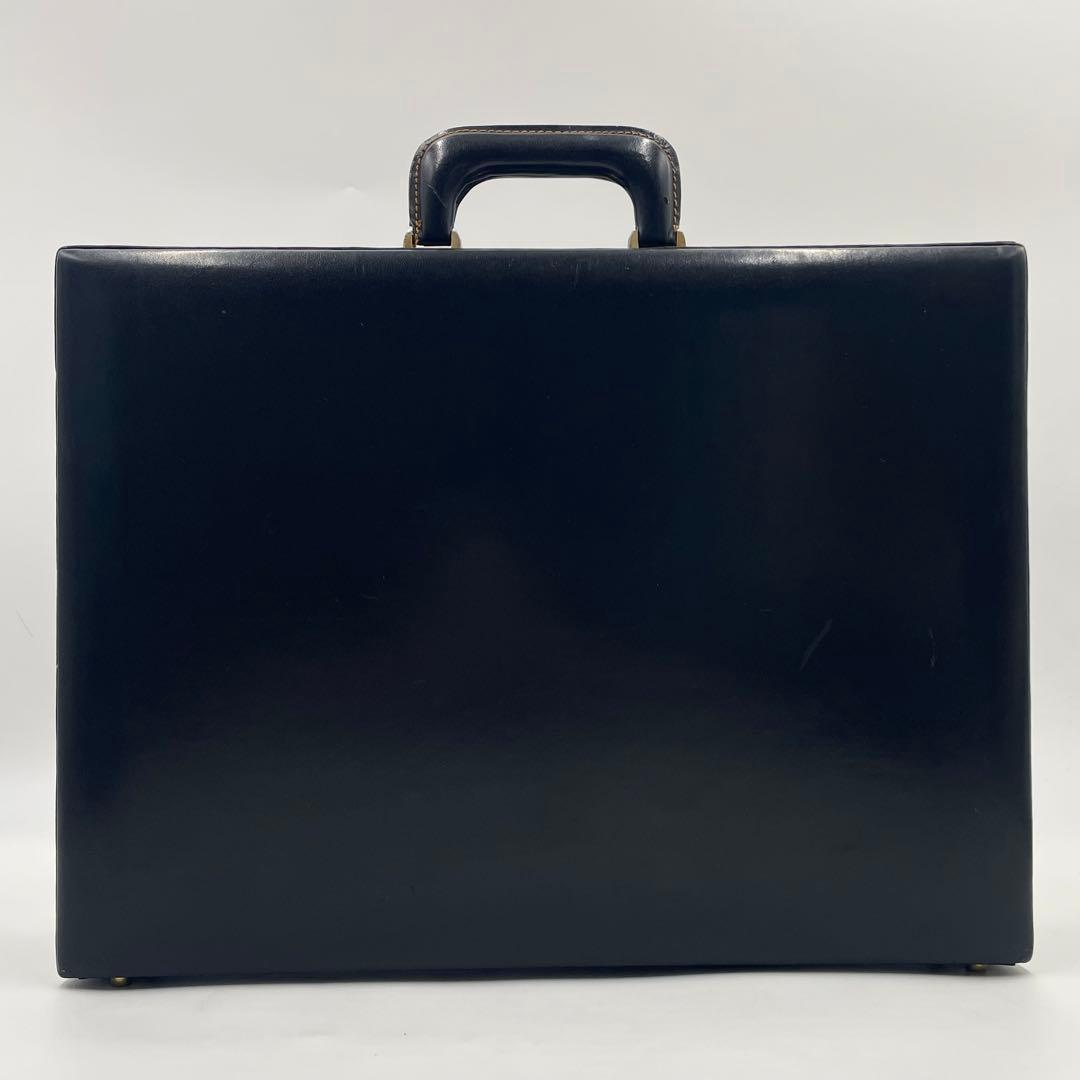 【入手困難】イヴ サン ローラン YSL レザー アタッシュケース ブラックA4