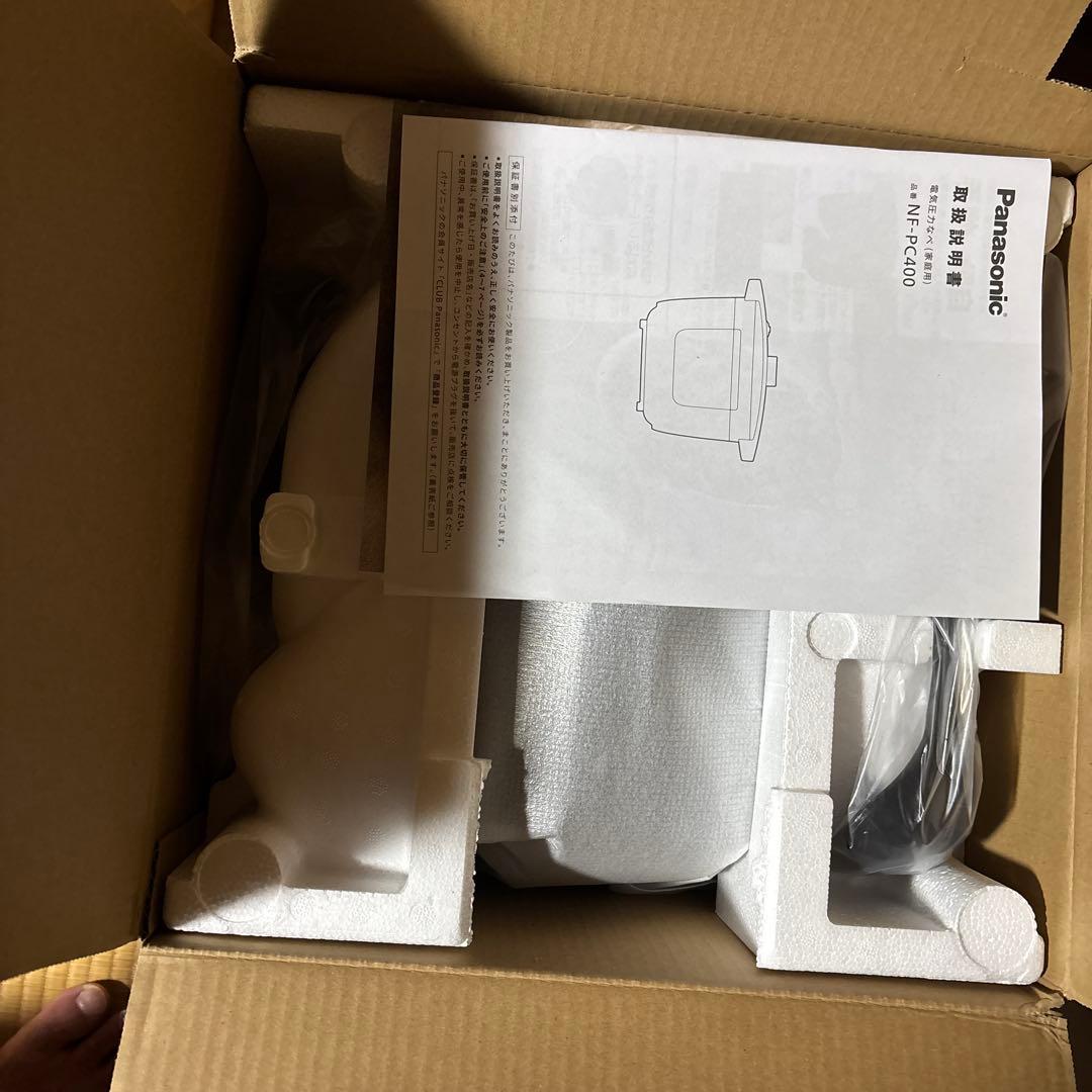Panasonic NF-PC400-K 電気圧力鍋　新品