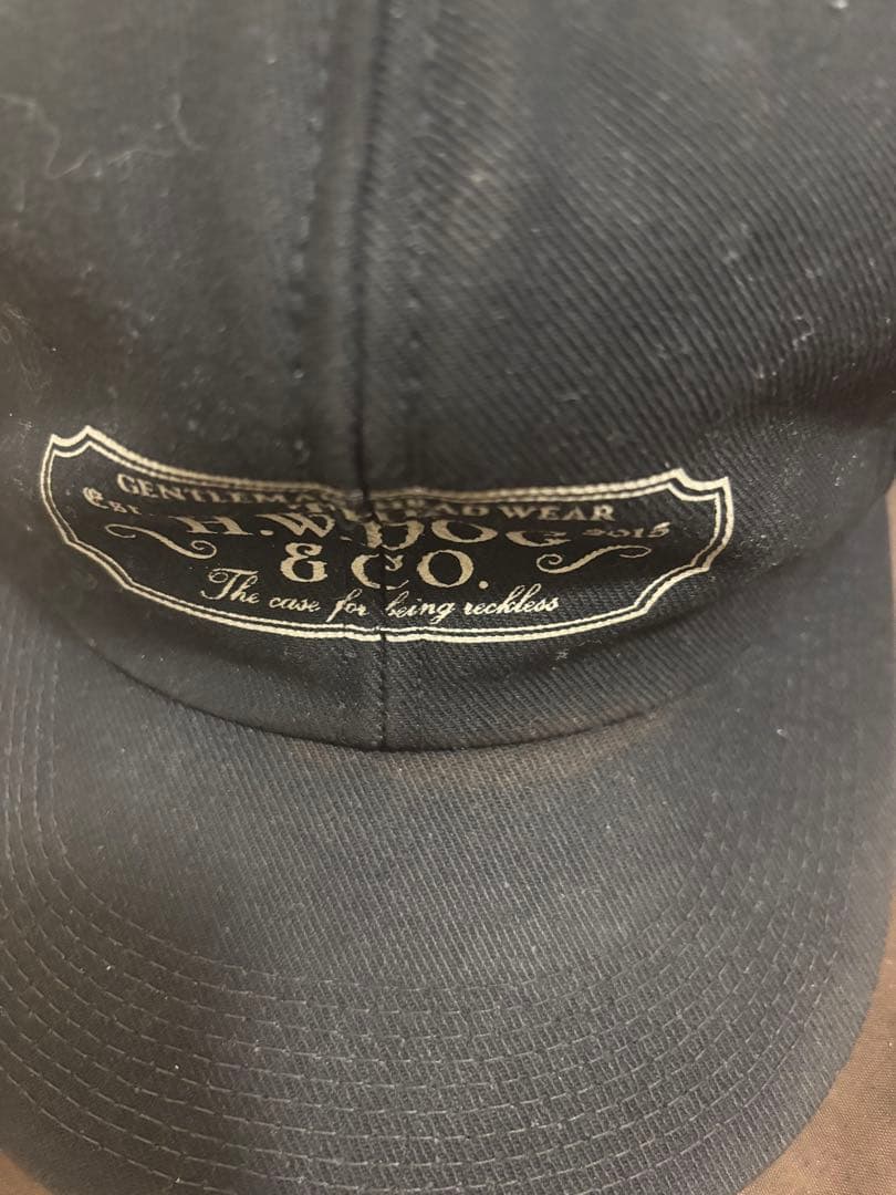 【The H.W.DOG & CO.】トラッカーキャップ（ブラック）