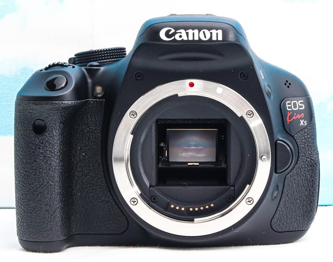 Canon kiss x5⭐️Wレンズセット⭐️スマホ転送♪⭐️届いてすぐ使える